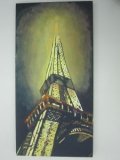 黃永康繪畫作品《巴黎鐵塔》
