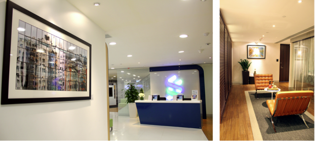 artworks displayed at the branches of Standard Chartered Bank (Hong Kong) Limited
