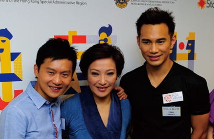 三位共融藝術節大使-林一峰、劉雅麗 及王梓軒全力支持｢共融藝術節2013」
