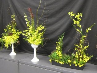 Photo of floral arrangement work