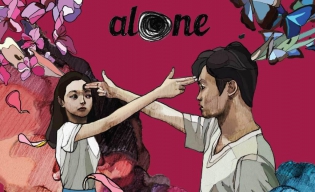 Promotional image of 'ALONE'