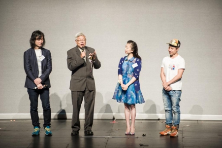 「藝無疆2015」評審團(左起)鄭傳軍先生、陳敢權先生、李嘉齡女士及楊春江先生
