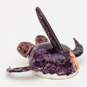 鮑錐耀陶瓷作品《飛魚小王子》