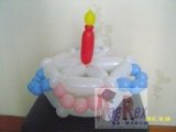 吳國基氣球作品《蛋糕》